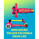 Micro Mini Foldable LED Scooter - Micro Scooter
