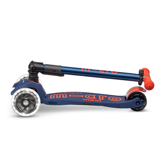 Micro Maxi Deluxe Foldable LED - Micro Scooter
