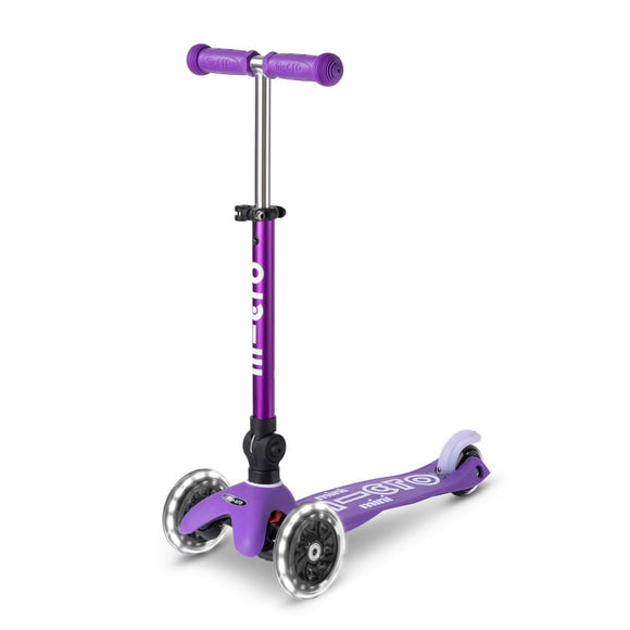 Micro Mini Deluxe Foldable LED - Micro Scooter