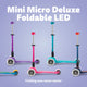 Micro Mini Deluxe Foldable LED - Micro Scooter